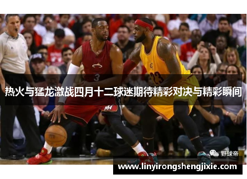 热火与猛龙激战四月十二球迷期待精彩对决与精彩瞬间